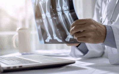 Patient consulting Dr Vishal Patil during first orthopedic visit at Shree Orthopedic and Women’s Care Clinic, Aundh, Pune