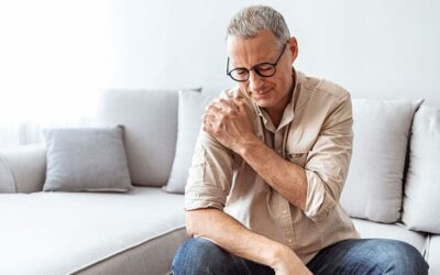 Shoulder arthroscopy surgery showing minimally invasive treatment of shoulder joint