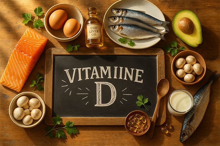calcium vs vitamin D for bone health comparison concept